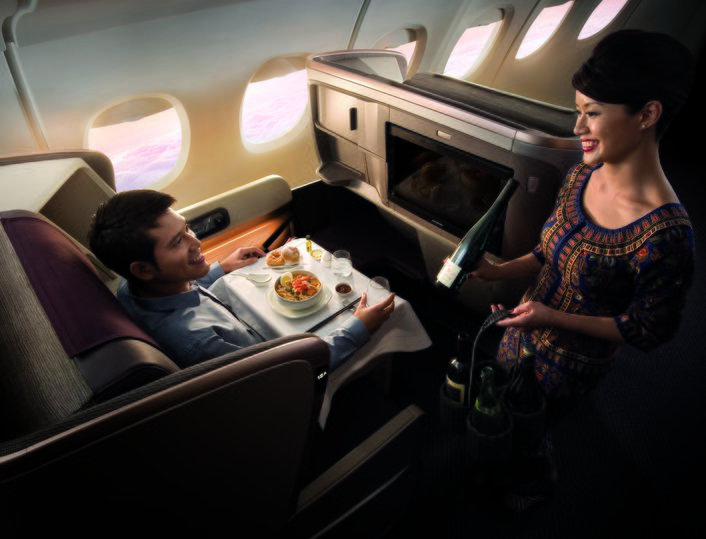 Go non-stop in style: Singapore AirlinesAirbus A350 business class